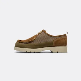 Non-Slip Sole Subtle Detail Bastille Cord - Kaki Taupe Marron