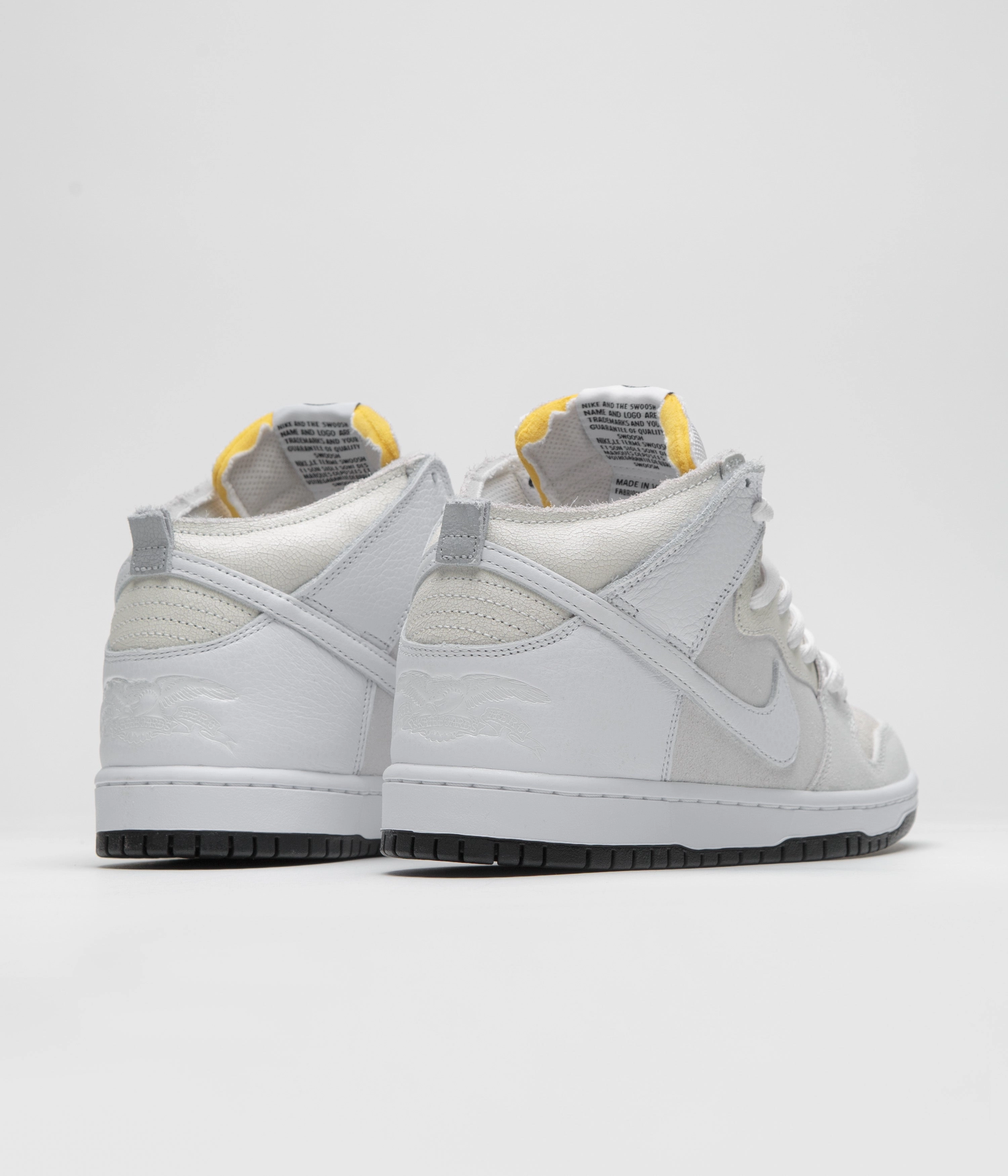 Road Running Equipment Nike SB x Antihero Dunk High Shoes - White / White - Black