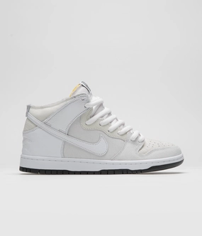 plastic - finish - design shoes Nike SB x Antihero Dunk High Shoes - White / White - Black