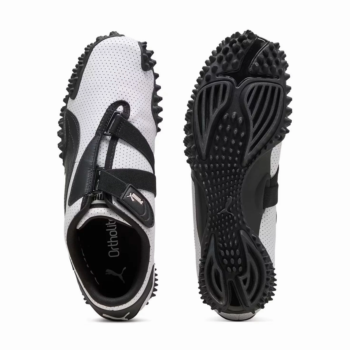 Round Toe Mostro Perforated 'PUMA White Black'