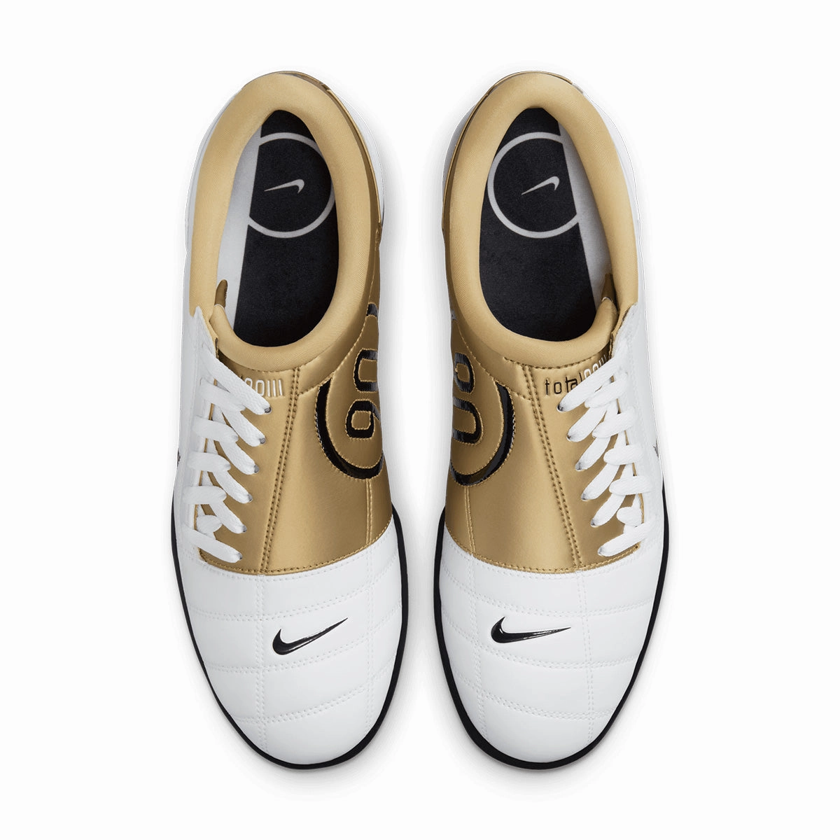 Round Toe Total 90 III 'White Metallic Gold'