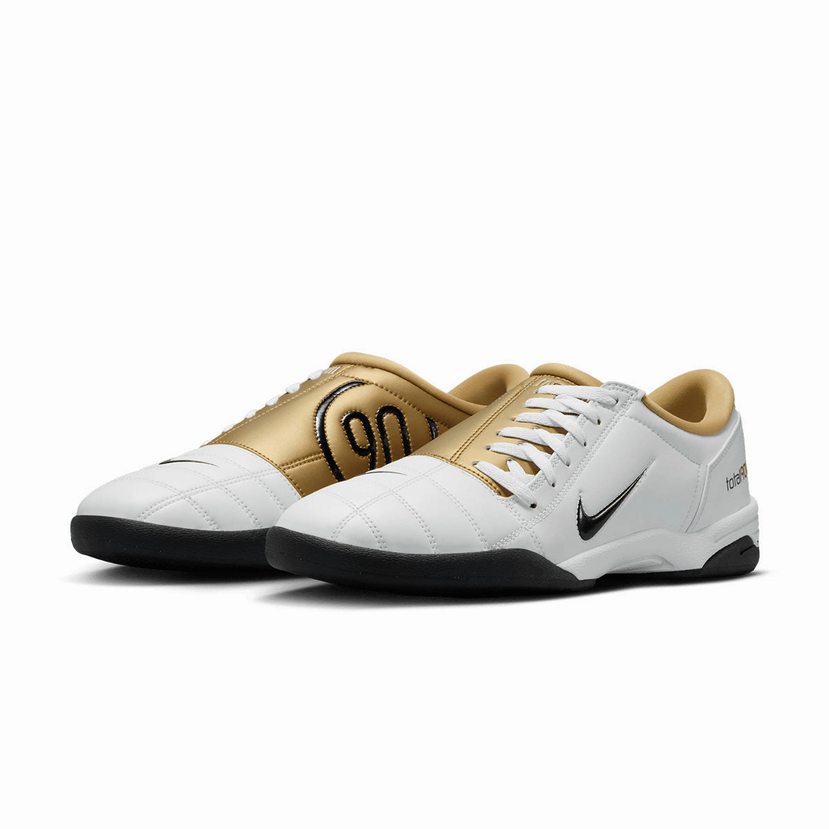 Round Toe Total 90 III 'White Metallic Gold'