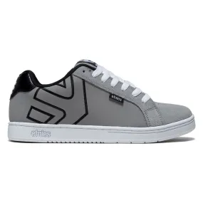 Etnies Fader Shoes - Light Grey/Black mesh ventilation