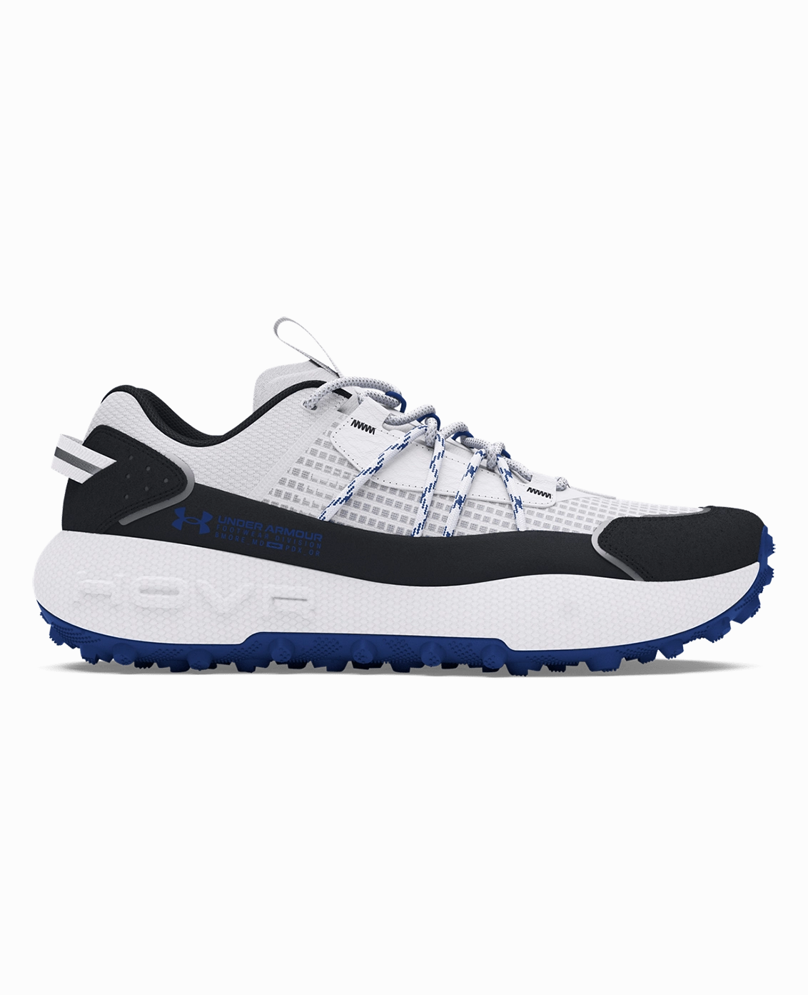 Gym ready Cushioned step reduces vibration from repetitive contact UA Fat Tire Venture Pro Unisex Shoes