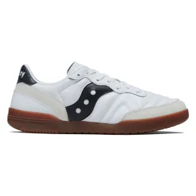 Go Fast Urban Active Saucony 586i Leather Shoes - White/Black