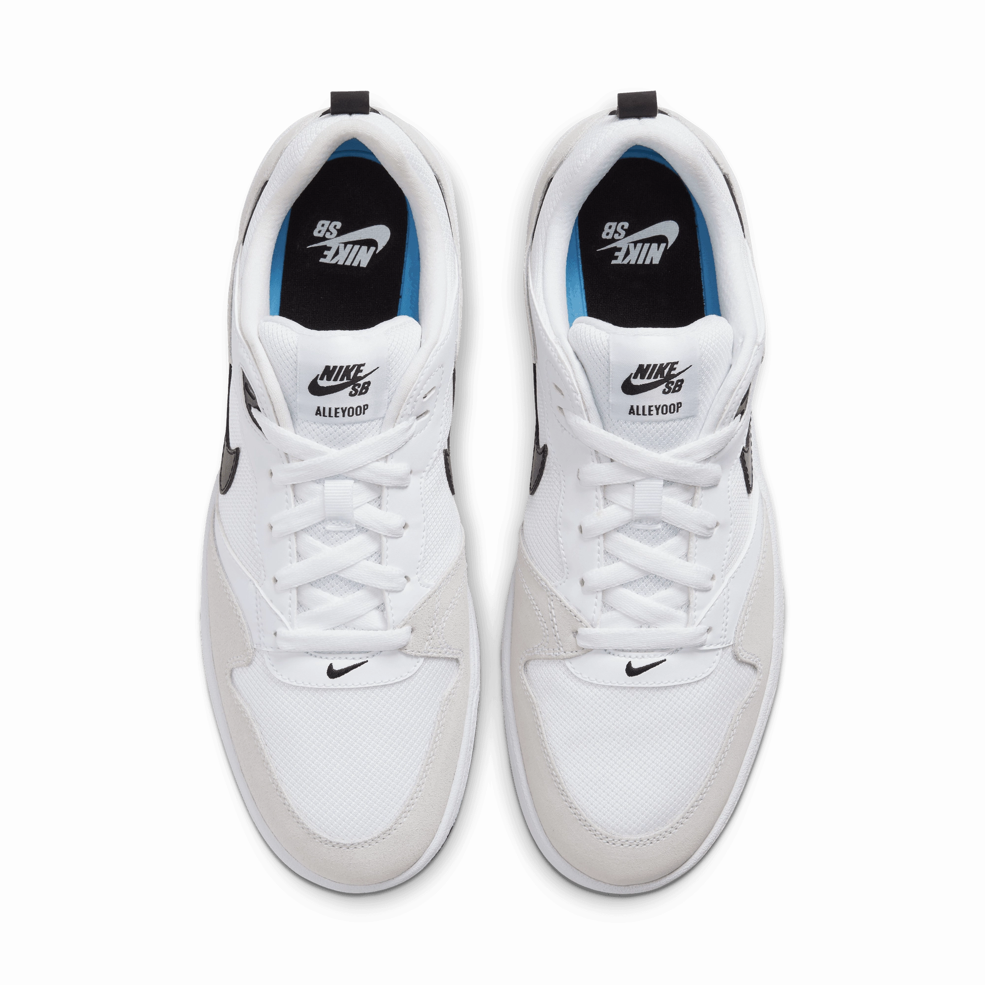 SB Alleyoop 'White Black' Sculpted materials