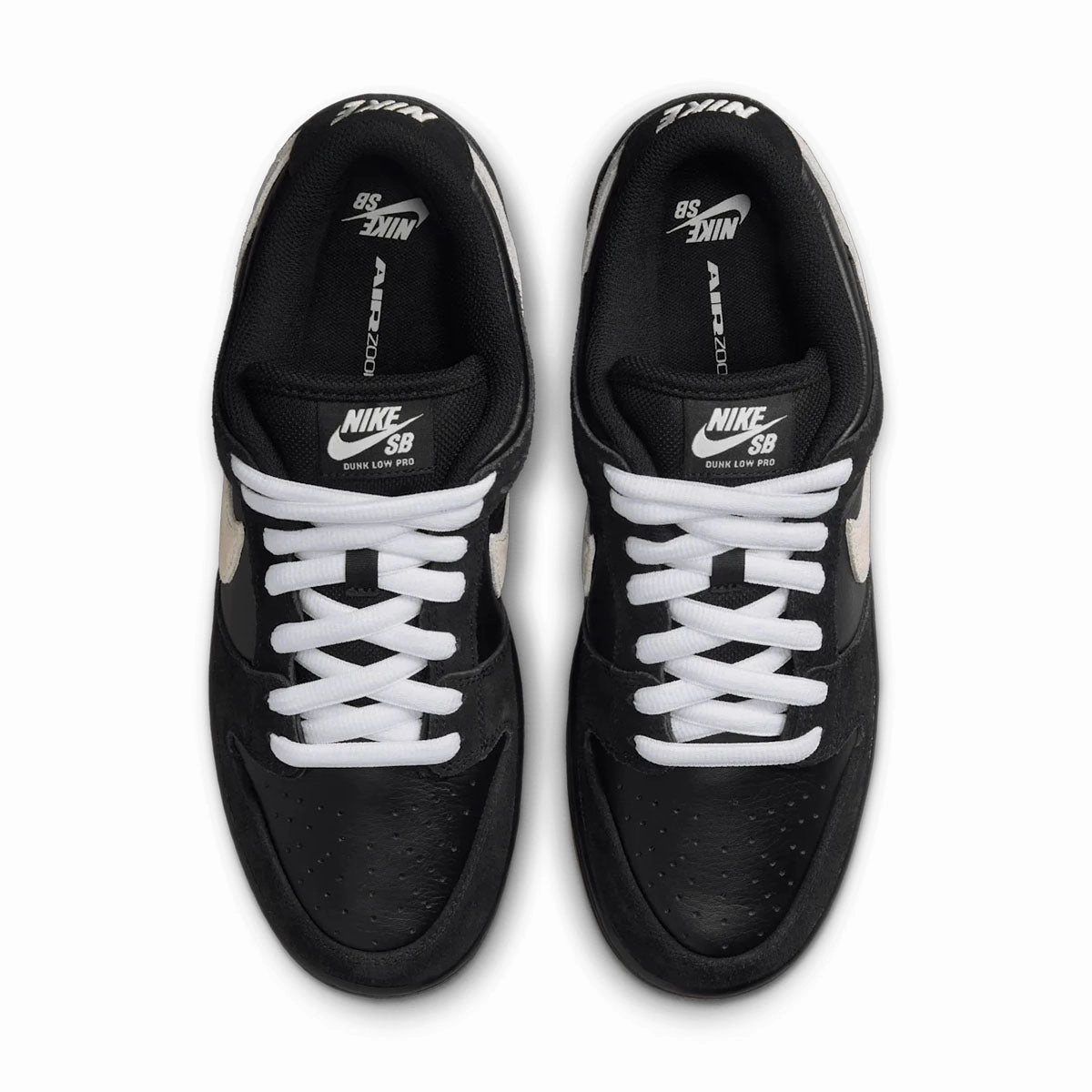 SB Dunk Low Pro 'Black White' Quick Ride