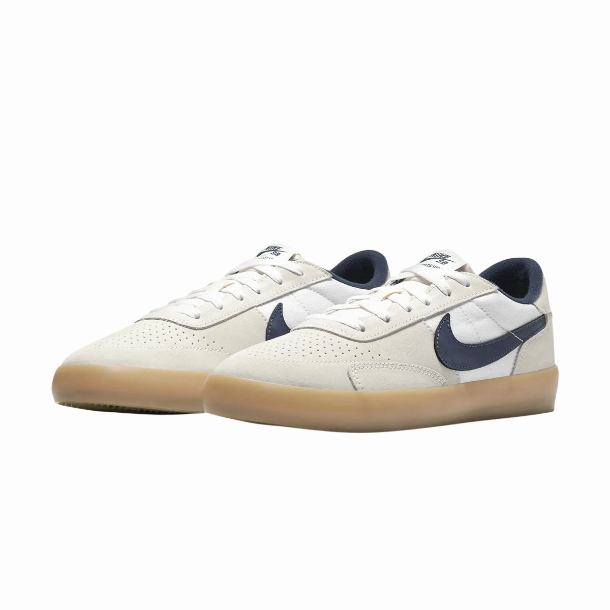 SB Heritage Vulc 'Cloud White Navy' Slip Resistant Pads