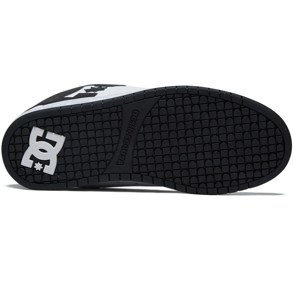 Shock Edge DC Court Graffik Shoes - White/Black/Black