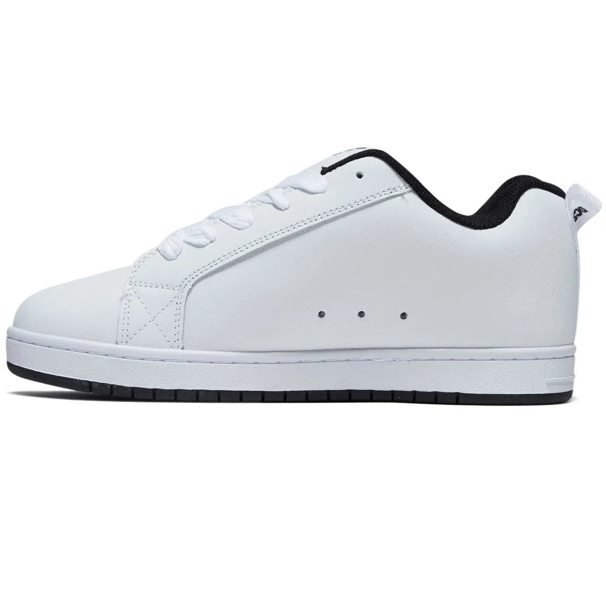 Shock Edge DC Court Graffik Shoes - White/Black/Black