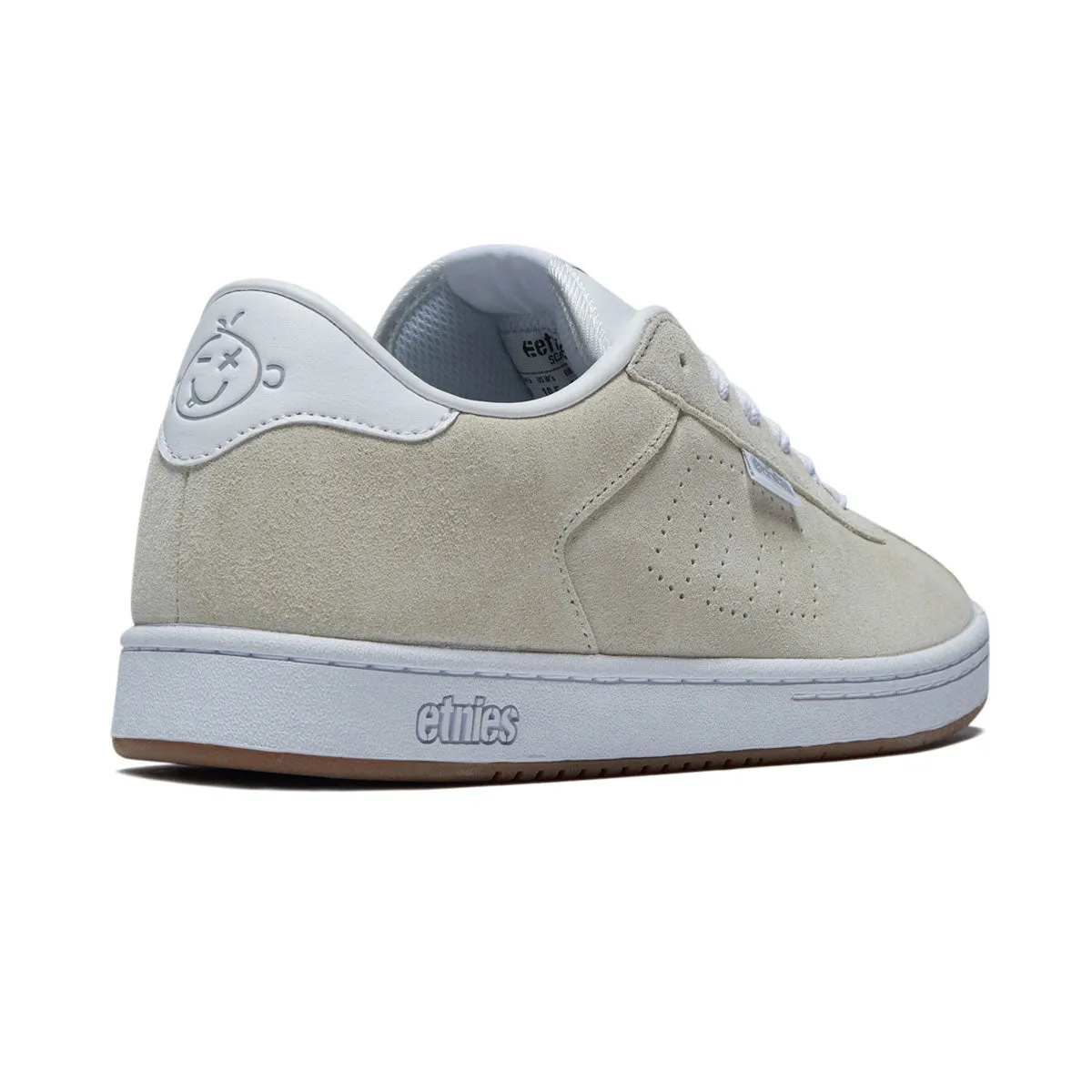 Shock Max Etnies Scam Shoes - White/White