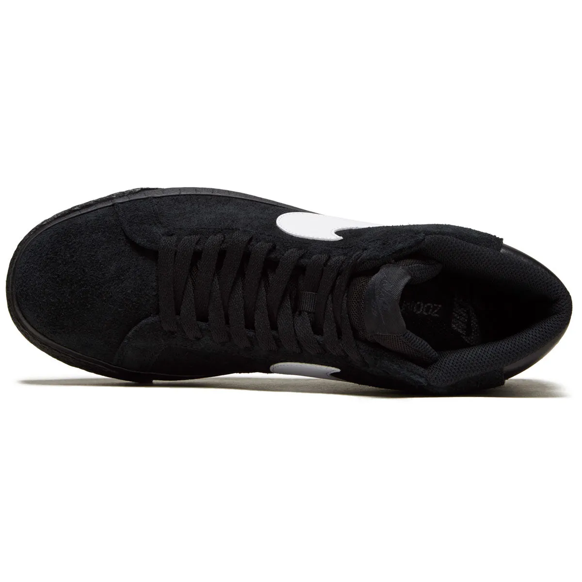 Shock Max Nike SB Zoom Blazer Mid Shoes - Black/White/Black/Black