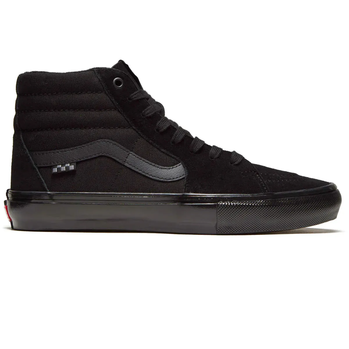 Vans Skate Sk8-hi Shoes - Black/Black Skater Support Fit