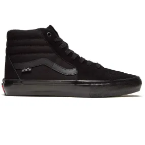 Vans Skate Sk8-hi Shoes - Black/Black Skater Support Fit