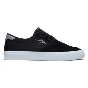 Lakai Riley 3 Shoes - Black/Grey Suede Effortless Fit