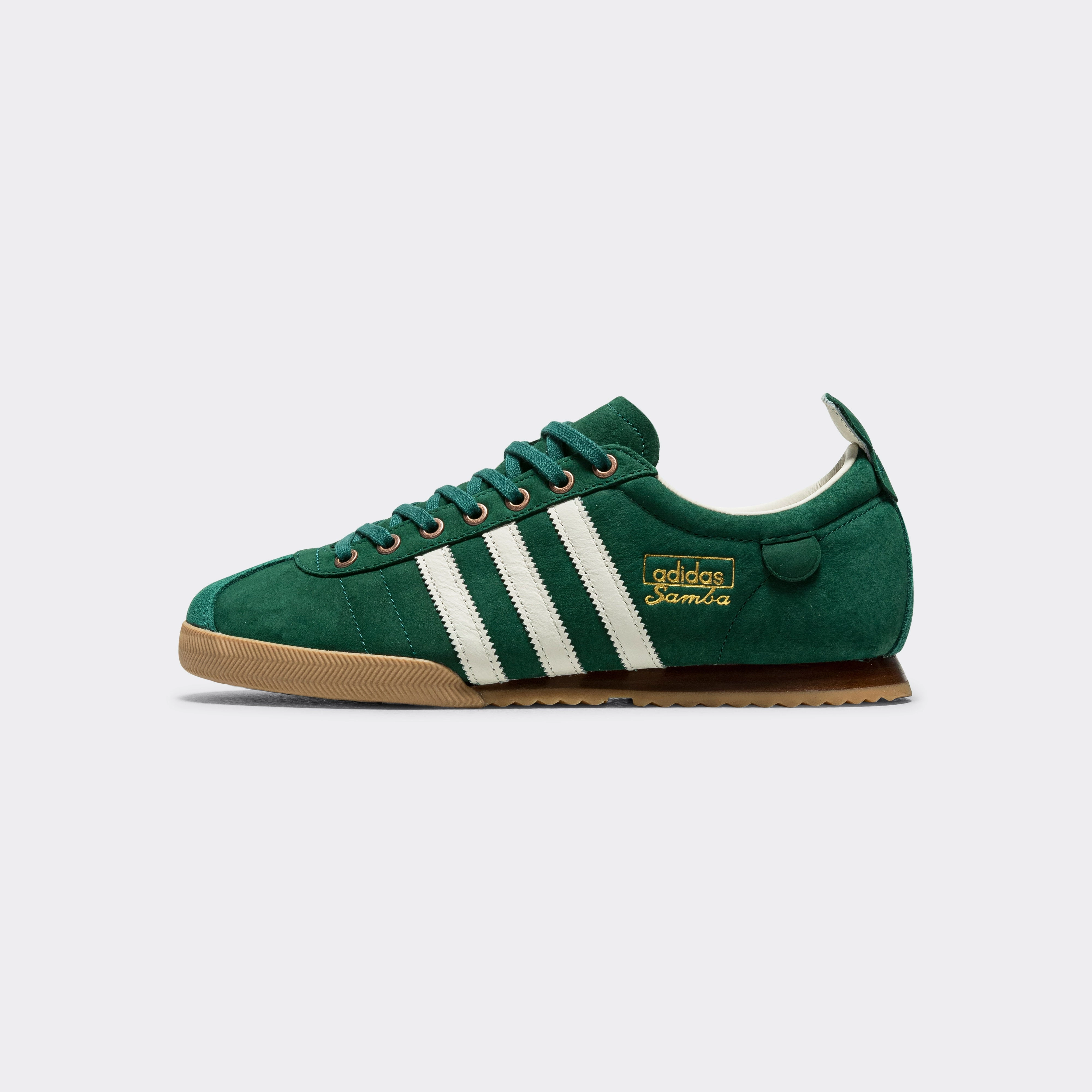 Samba '62 - Core Green/Off White-Preloved Brown Comfortable Cushioning