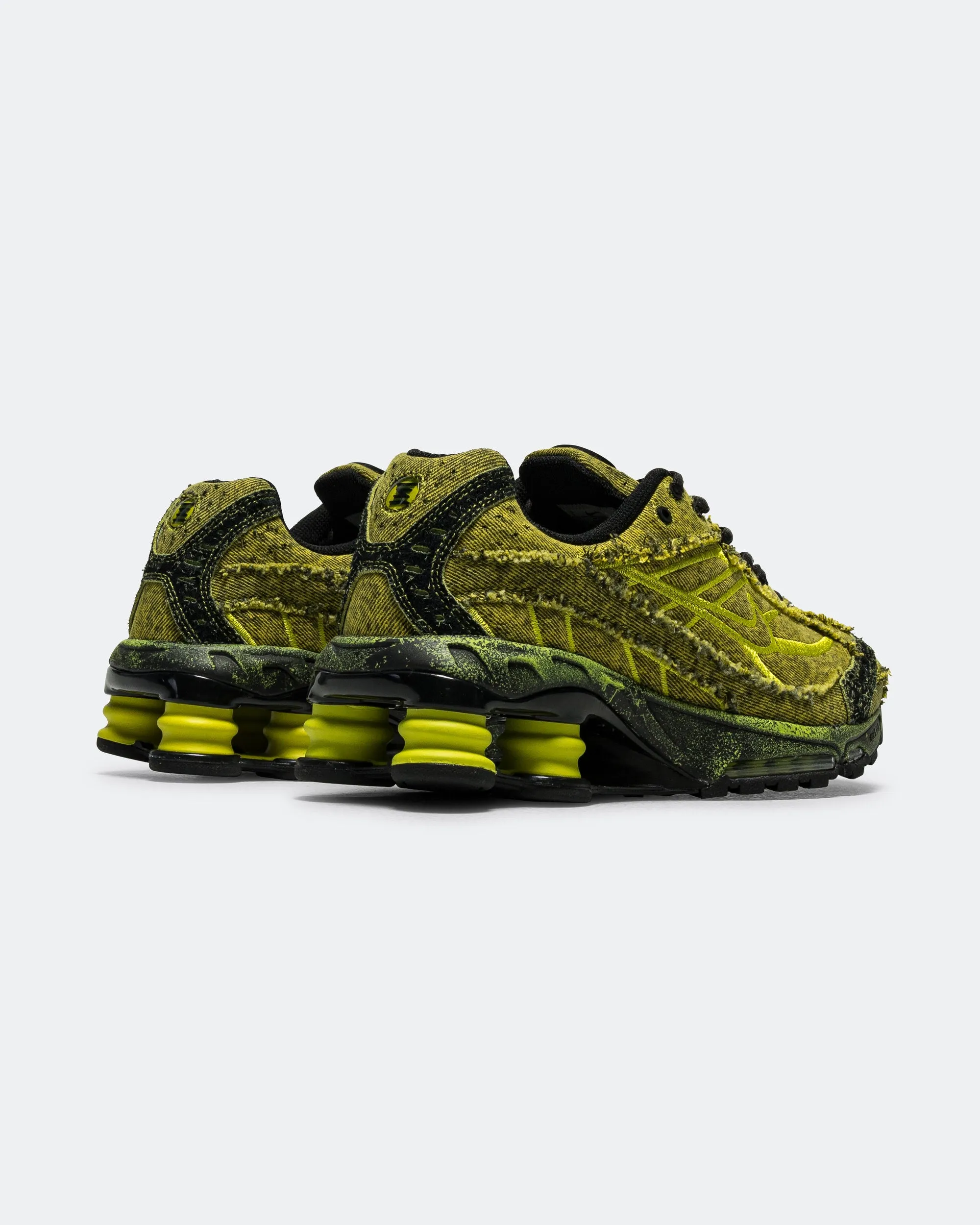 Shox Ride 2 PRM - Black/Bright Cactus-Cyber Volt Snappy design