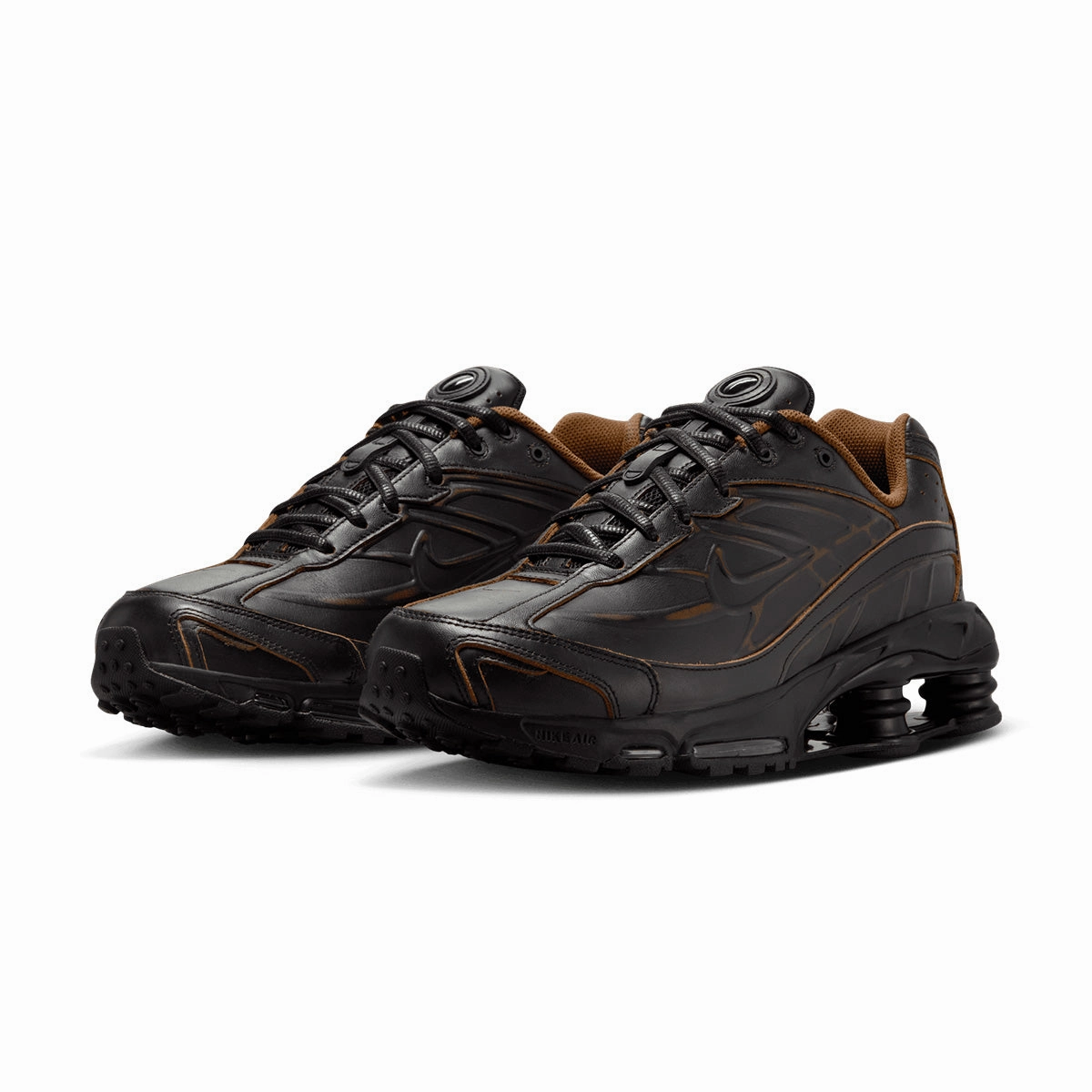 Shox Ride 2 Premium 'Black Light British Tan' Unbeatable comfort