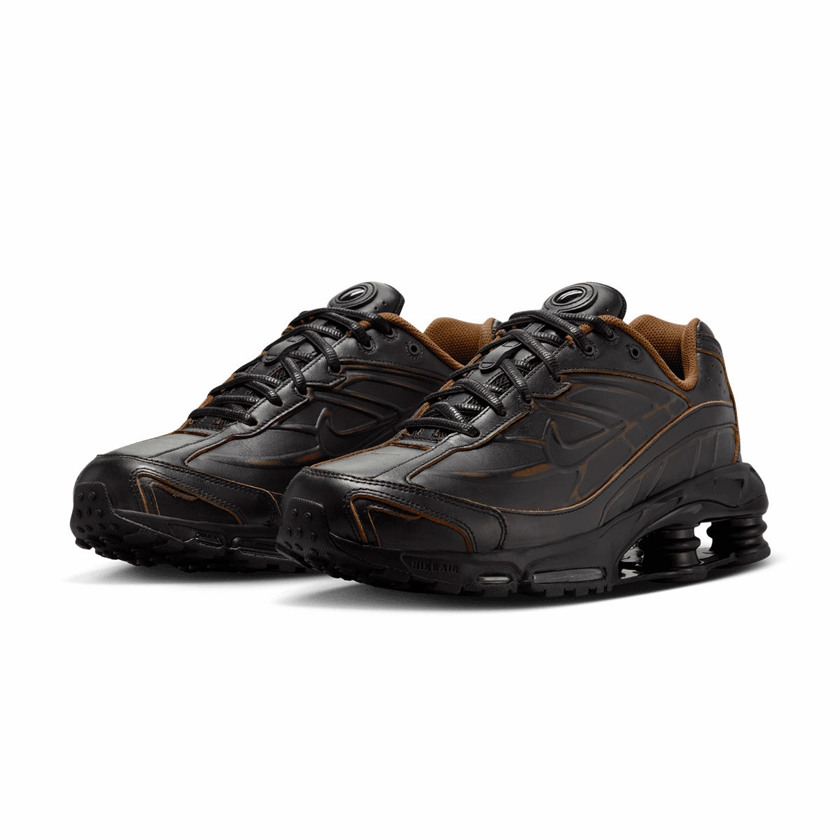 Shox Ride 2 Premium 'Black Light British Tan' Unbeatable comfort