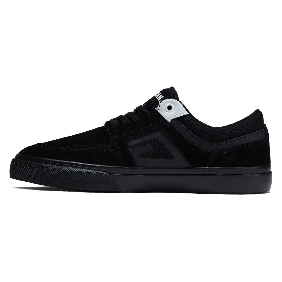 Sleek Finish Emerica Hoban Shoes - Black/Black/White