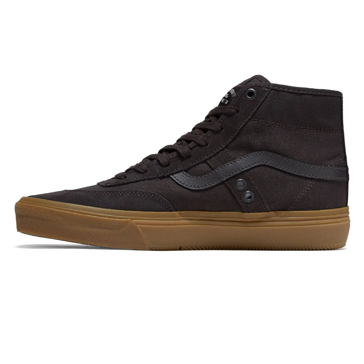 Sleek Look Vans Crockett High Shoes - Brown/Gum 2025