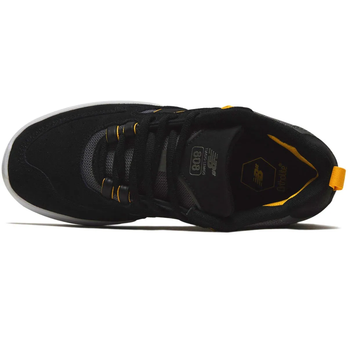 Sleek Wear New Balance 808 Tiago Shoes - Black/Yellow