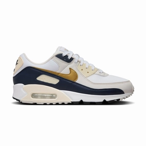 Enhanced design Reinforced heel Wmns Air Max 90 NN 'Metallic Gold'