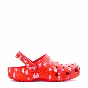 foam - filled shoes Classic Valentines Clog - Kids