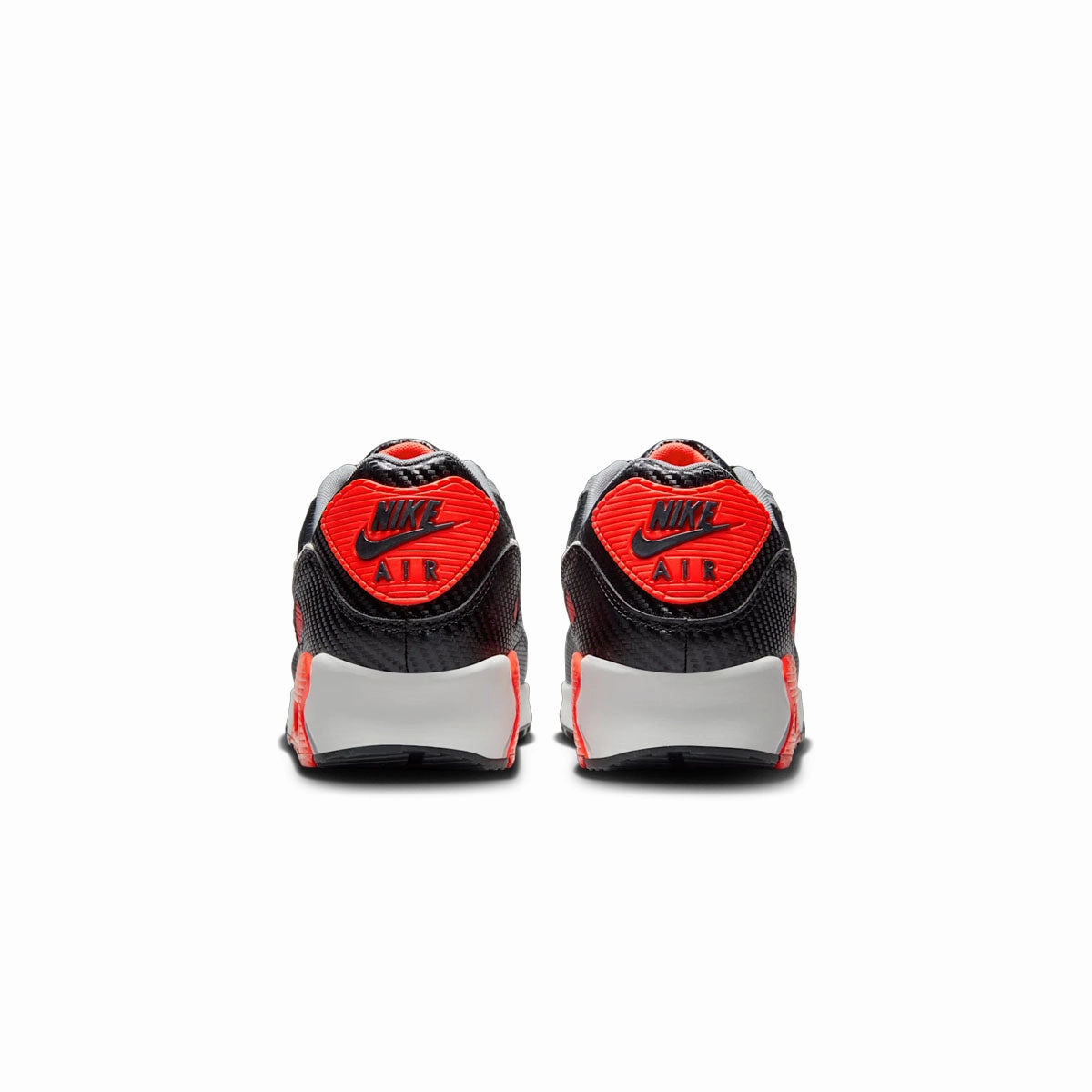 Sleek Style Air Max 90 Premium 'Infrared Carbon'