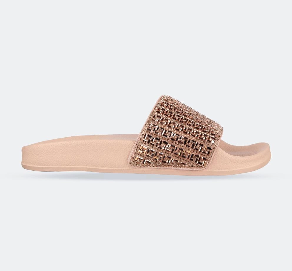 Slim wear Women's Wide Fit Skechers 119320  Pop Ups New Spark Mules