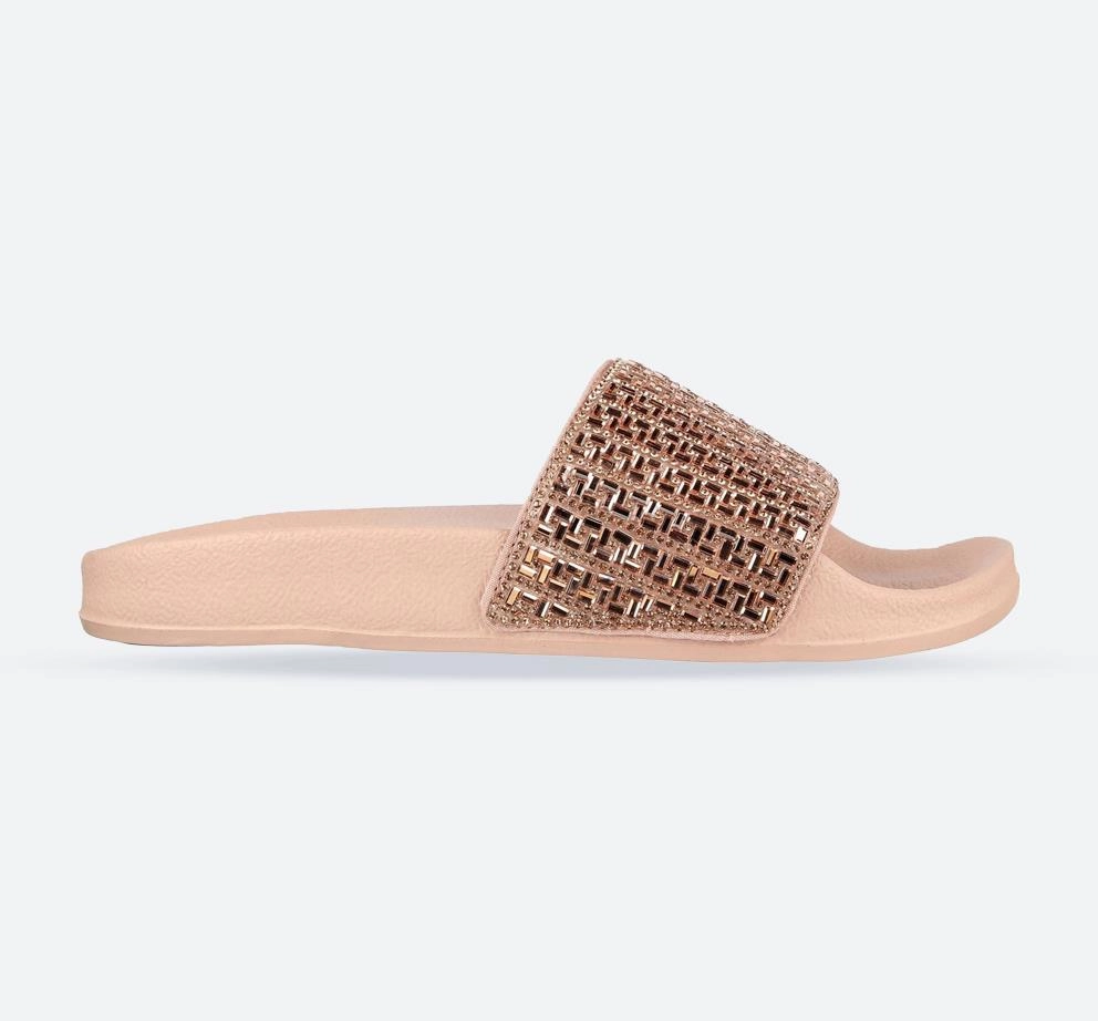 Slim wear Women's Wide Fit Skechers 119320  Pop Ups New Spark Mules