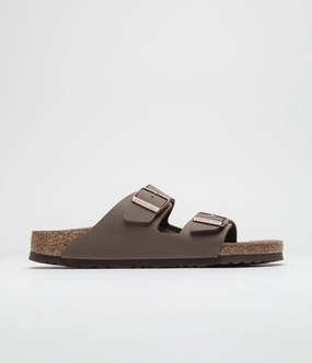Birkenstock Arizona BF Narrow Sandals - Mocha Step Comfort Slides