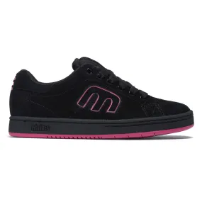 Grip Control Traction Control Etnies Womens Callicut Shoes - Black/Pink