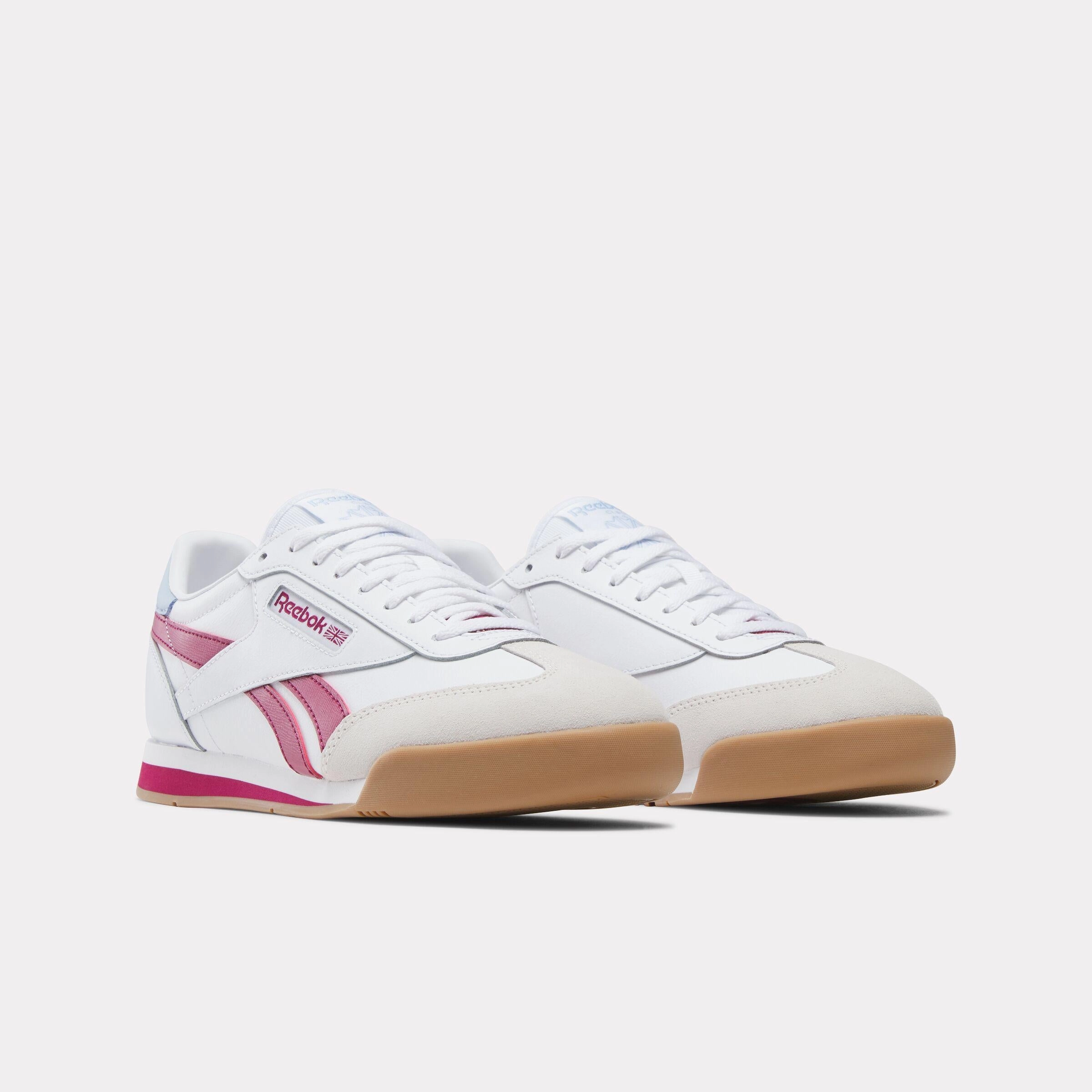 Soft Base Reebok Footwear Men Campio XT Shoes WHITE/VERYBERRY/Y2KBLUE