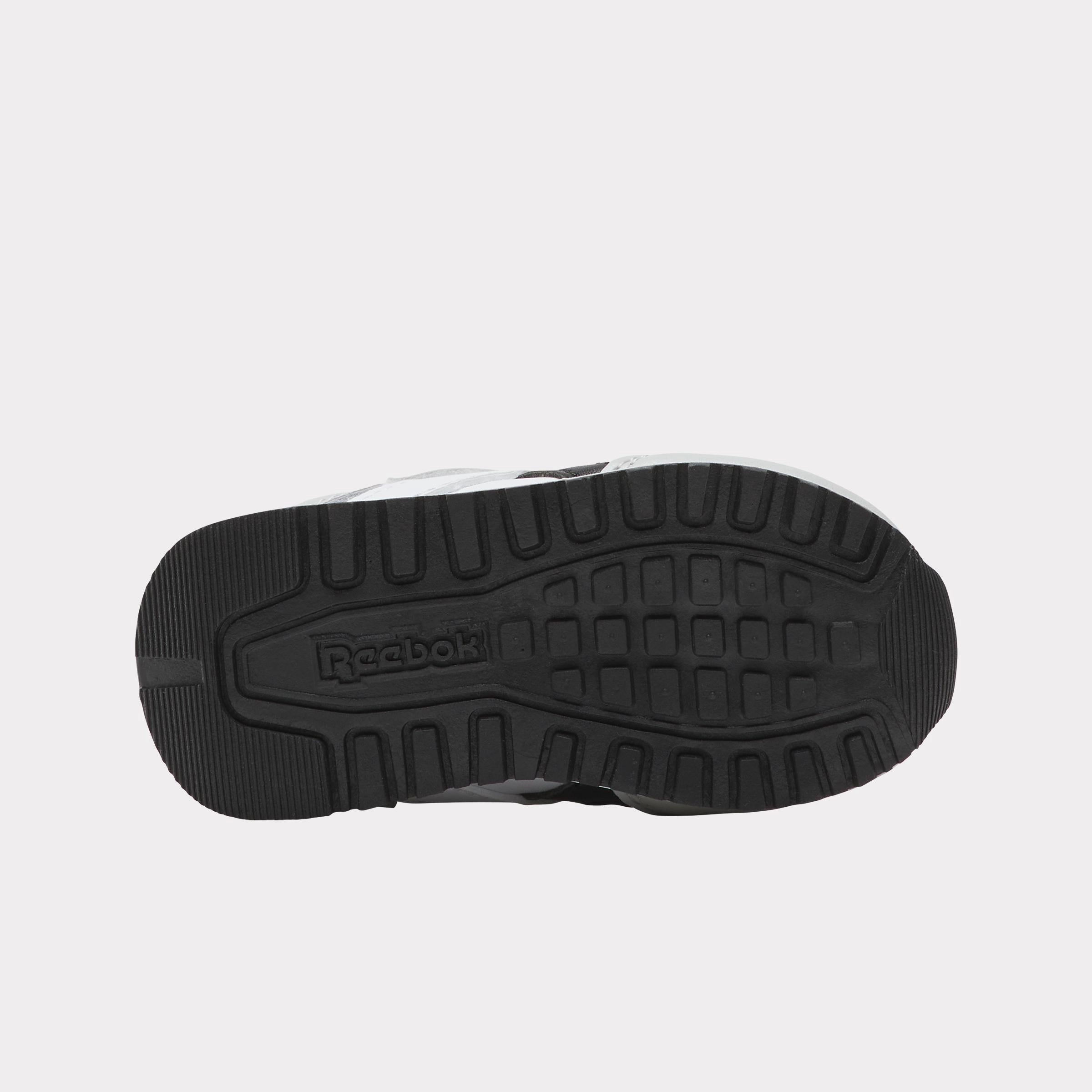 Soft Footbed Comfort Reebok Footwear Kids Reebok Glide Elastic Lace & Top Strap Shoes - Toddler FTWRWHITE/MISTGREY/ENERGYRED