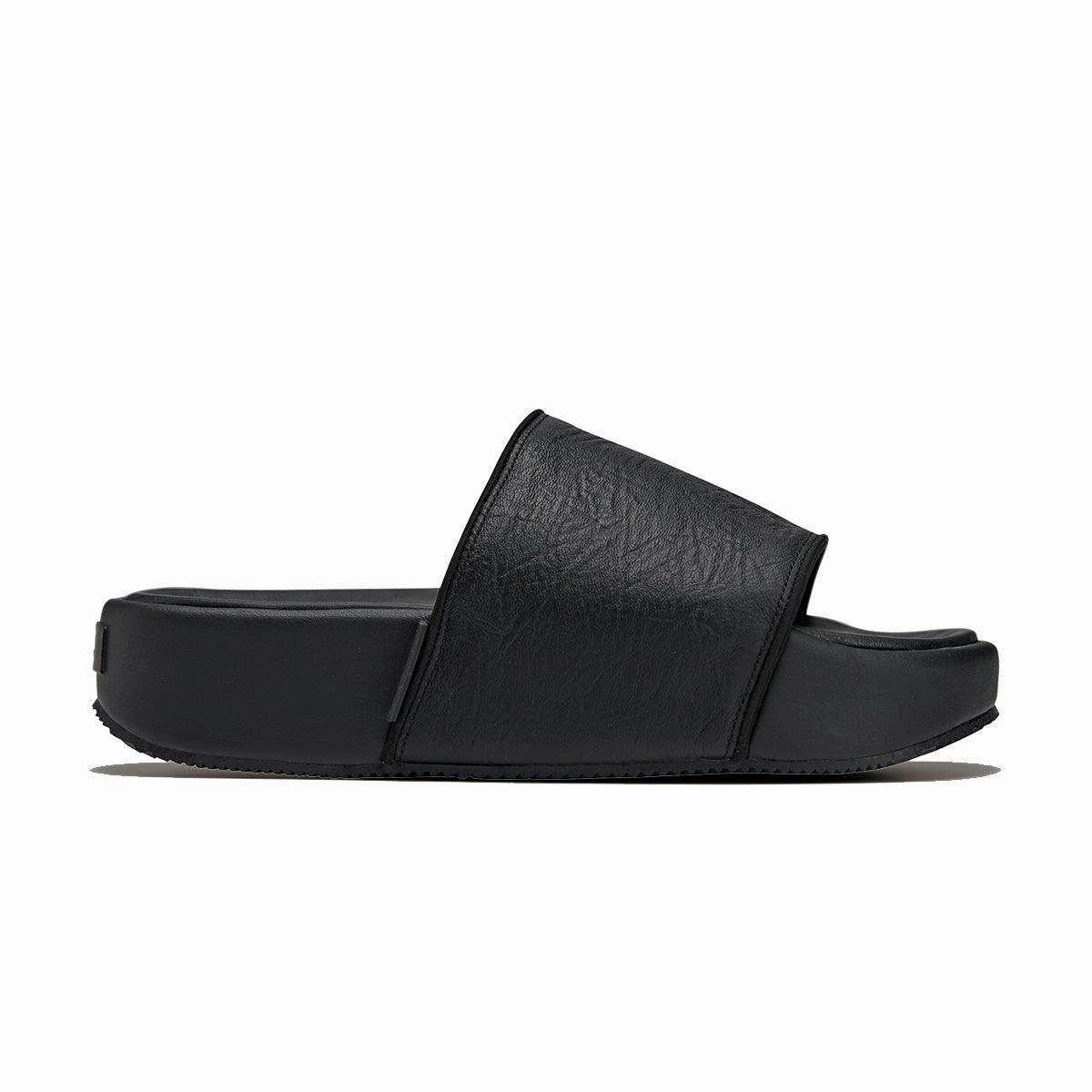 Tree Hike City Hike Leather Slides 'Black'