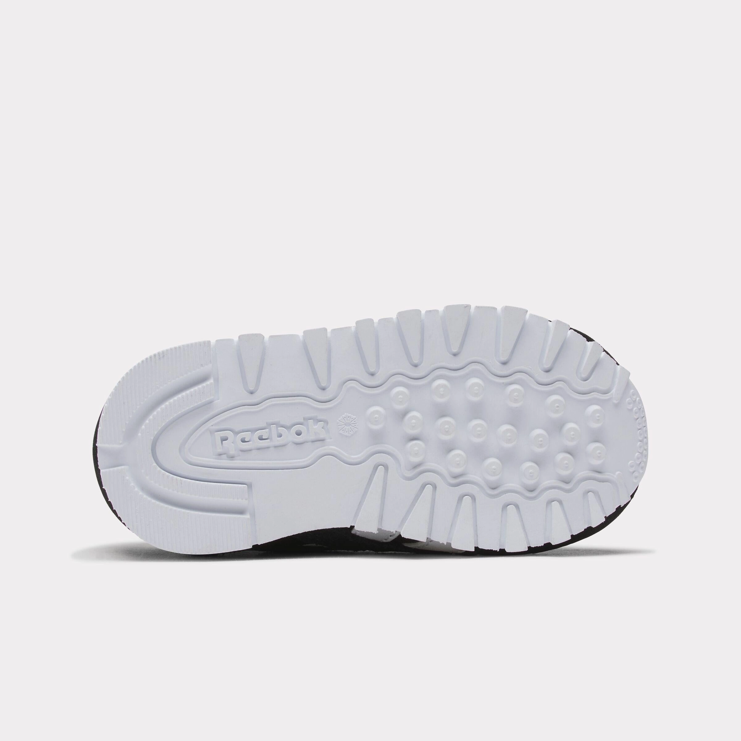 Soft Footbed Reebok Footwear Kids Classic Nylon Shoes - Toddler BLACK/WHITE