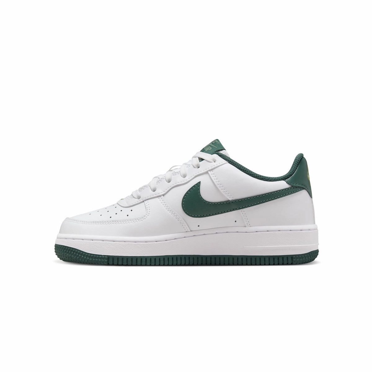 Soft Glide Step Kids Air Force 1 'White Green'