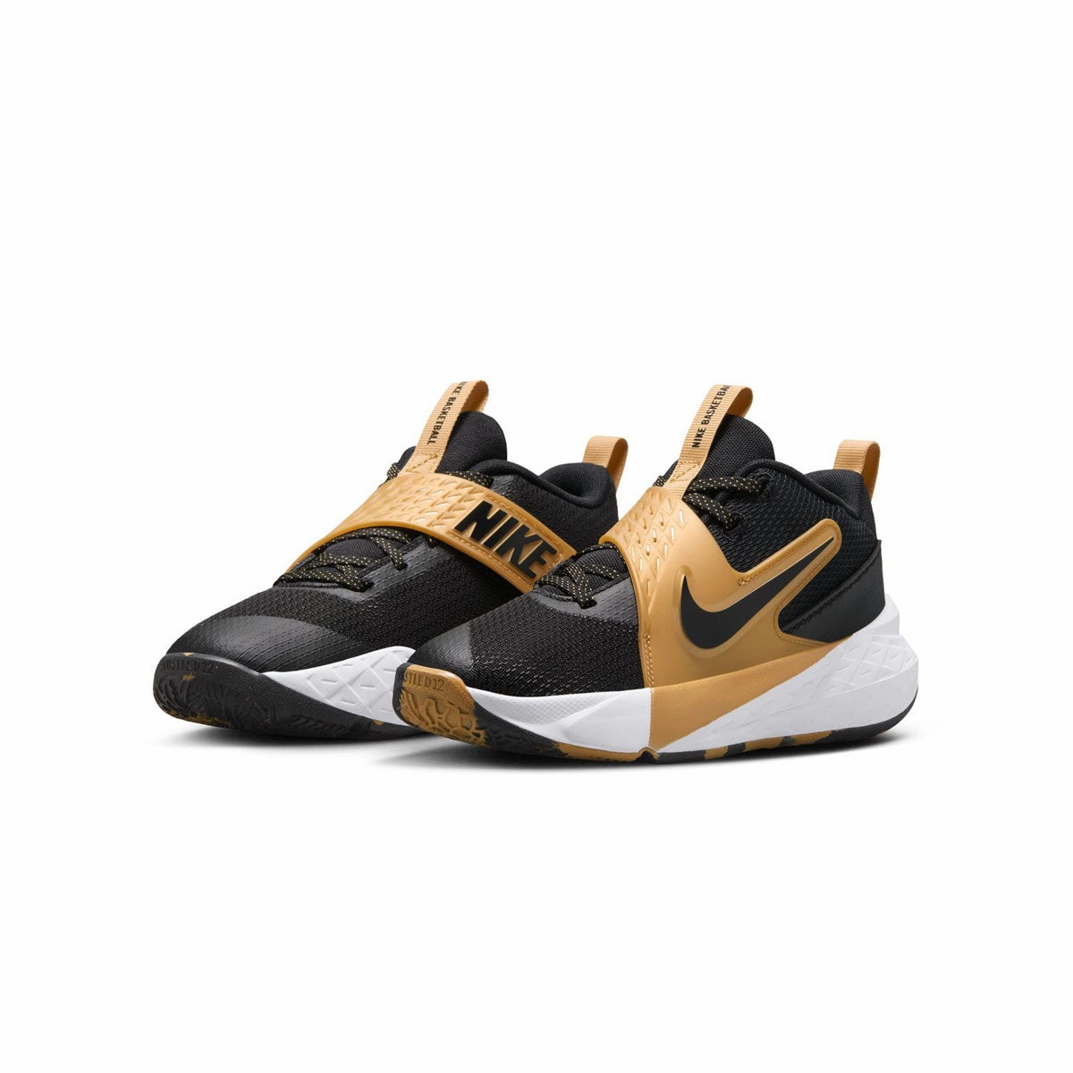 Soft Glide Step-On Team Hustle D 12 'Black Metallic Gold'