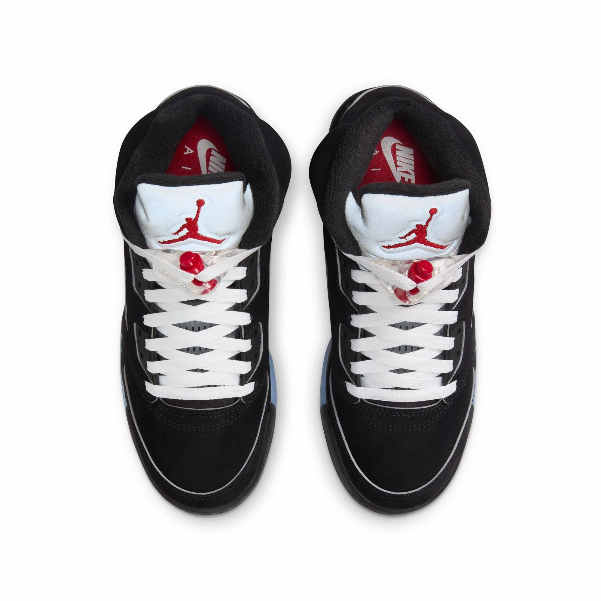 Soft Midsole Layer Kids Air Jordan 5 Retro OG 'Black Metallic Reimagined'