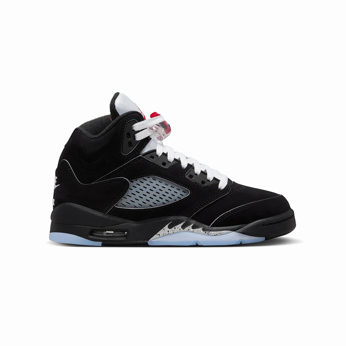 Kids Air Jordan 5 Retro OG 'Black Metallic Reimagined' Cloud Feel