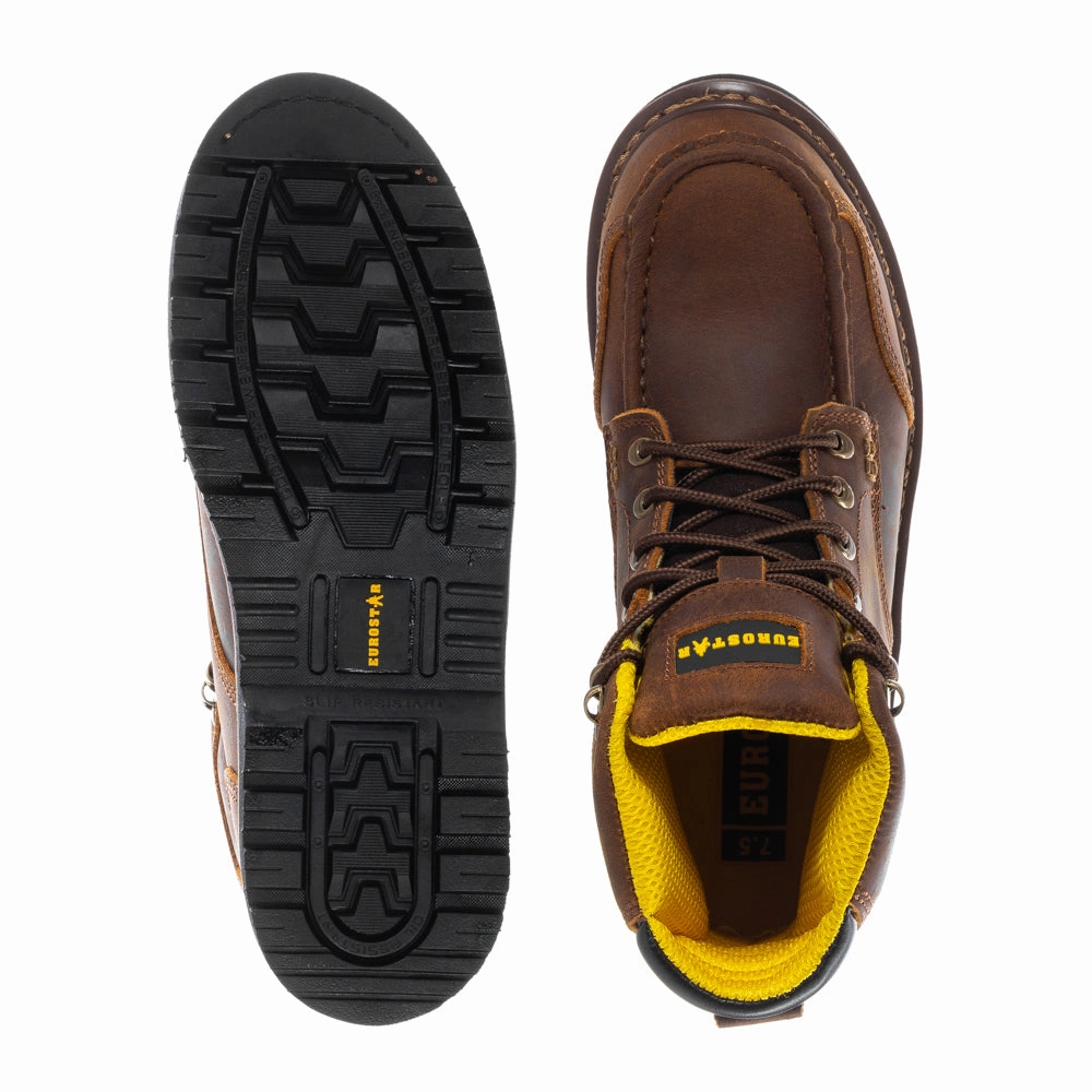 Soft outsole 6" Defiant Moc Toe - Mens