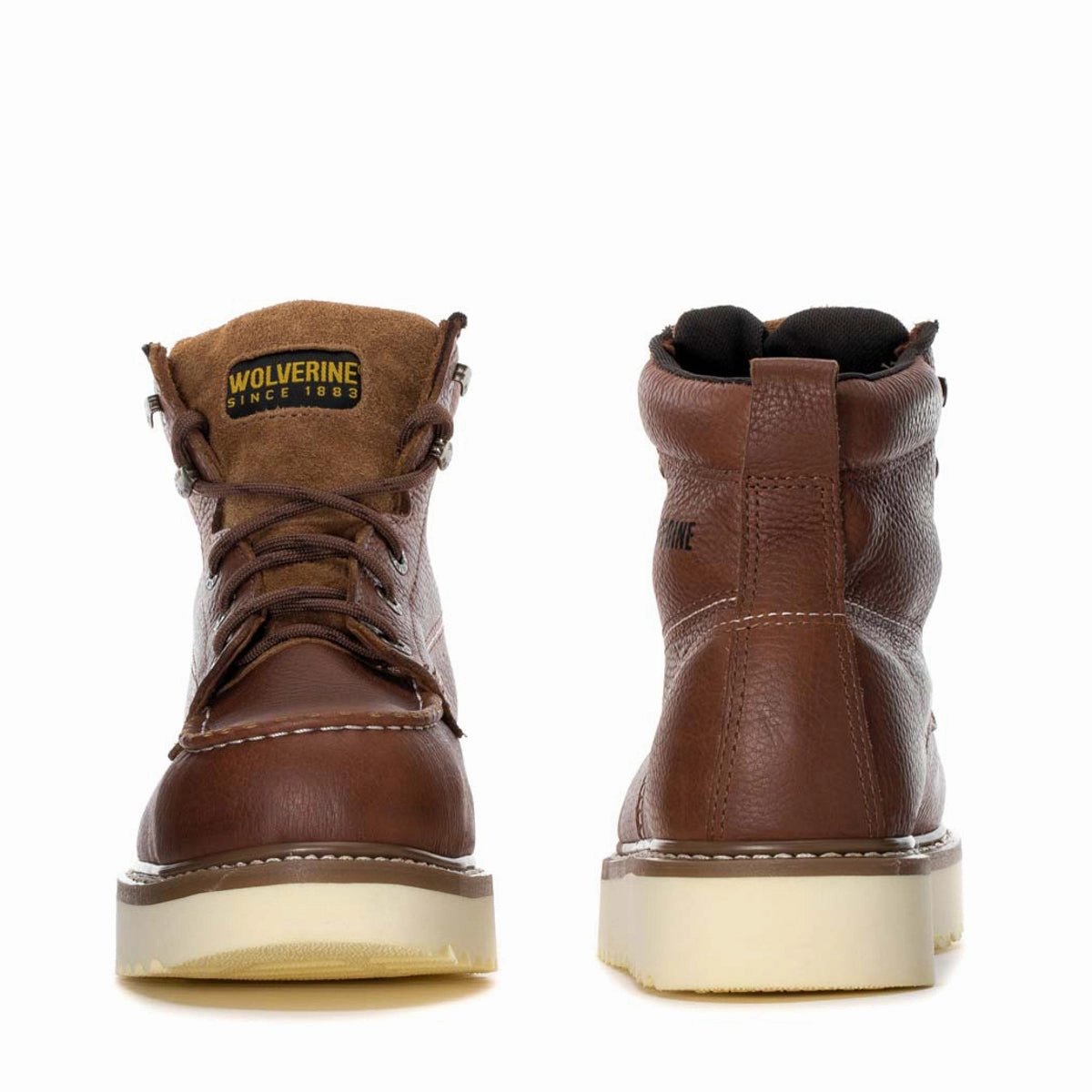 Soft Padding Layer Moc-Toe 6" Steel Toe - Mens