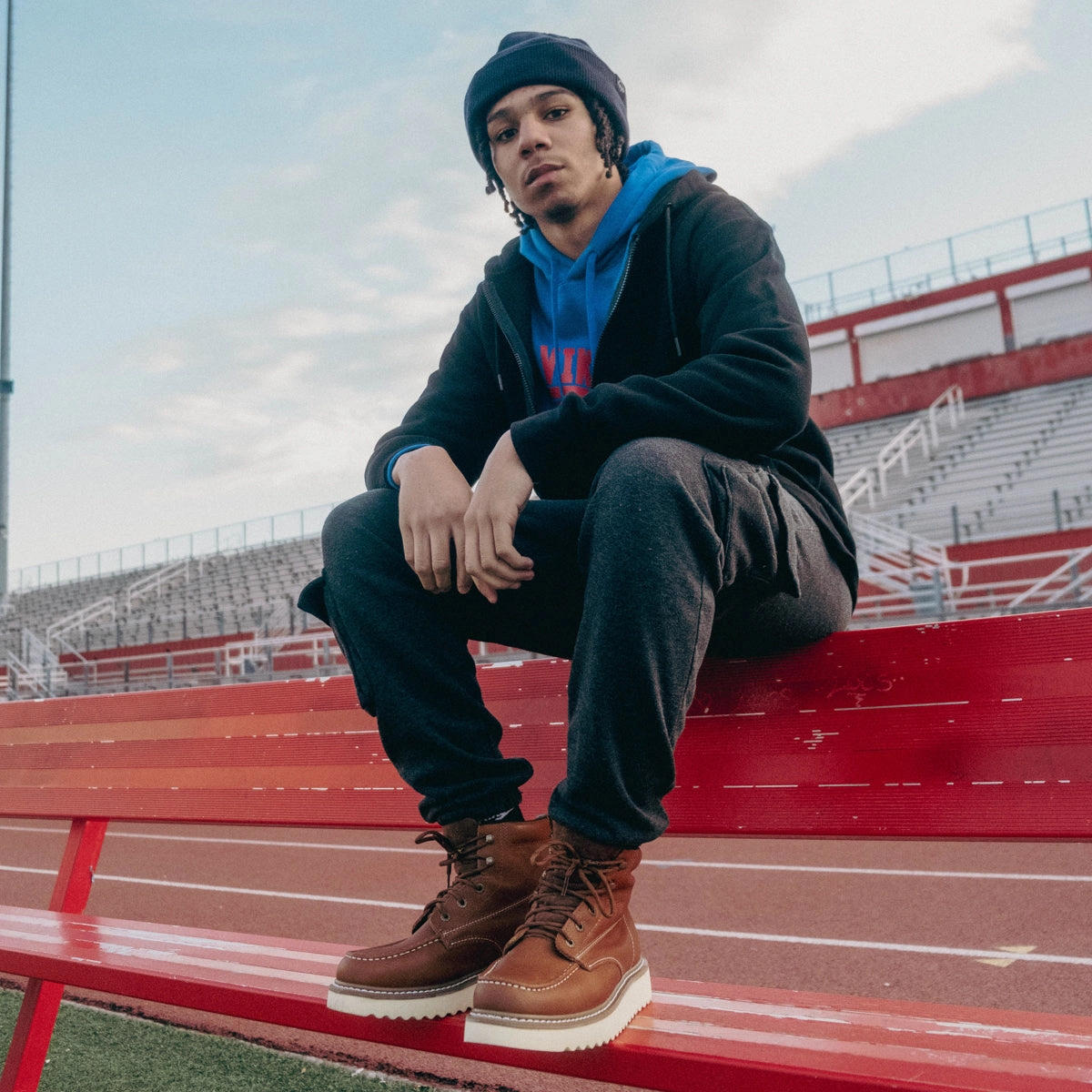 Soft Padding Layer Moc-Toe 6" Steel Toe - Mens