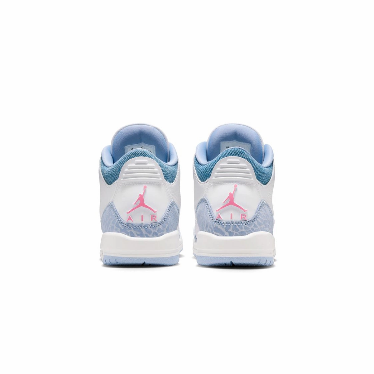 Soft Sole Kids Air Jordan 3 'Denim Pink Glow'