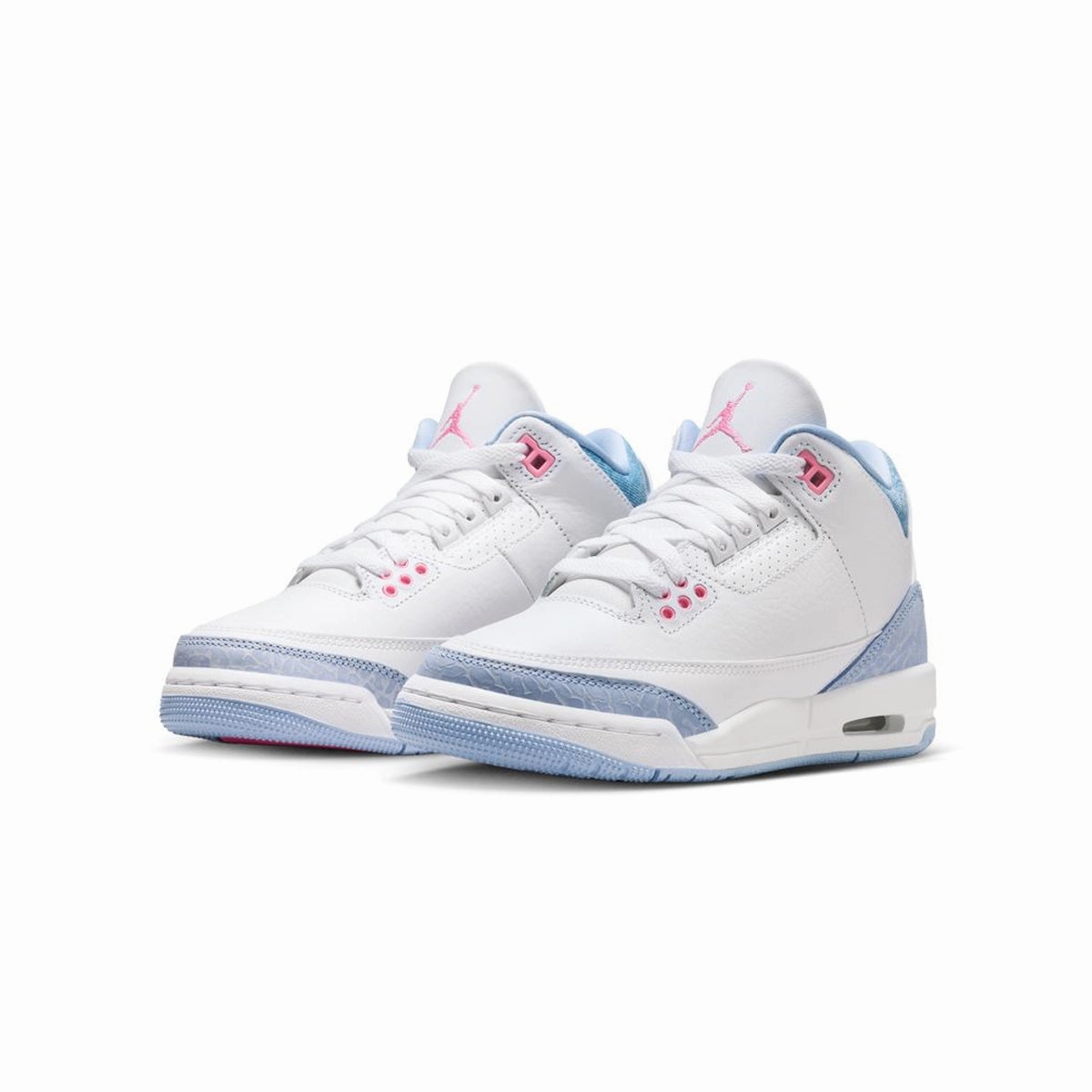 Soft Sole Kids Air Jordan 3 'Denim Pink Glow'