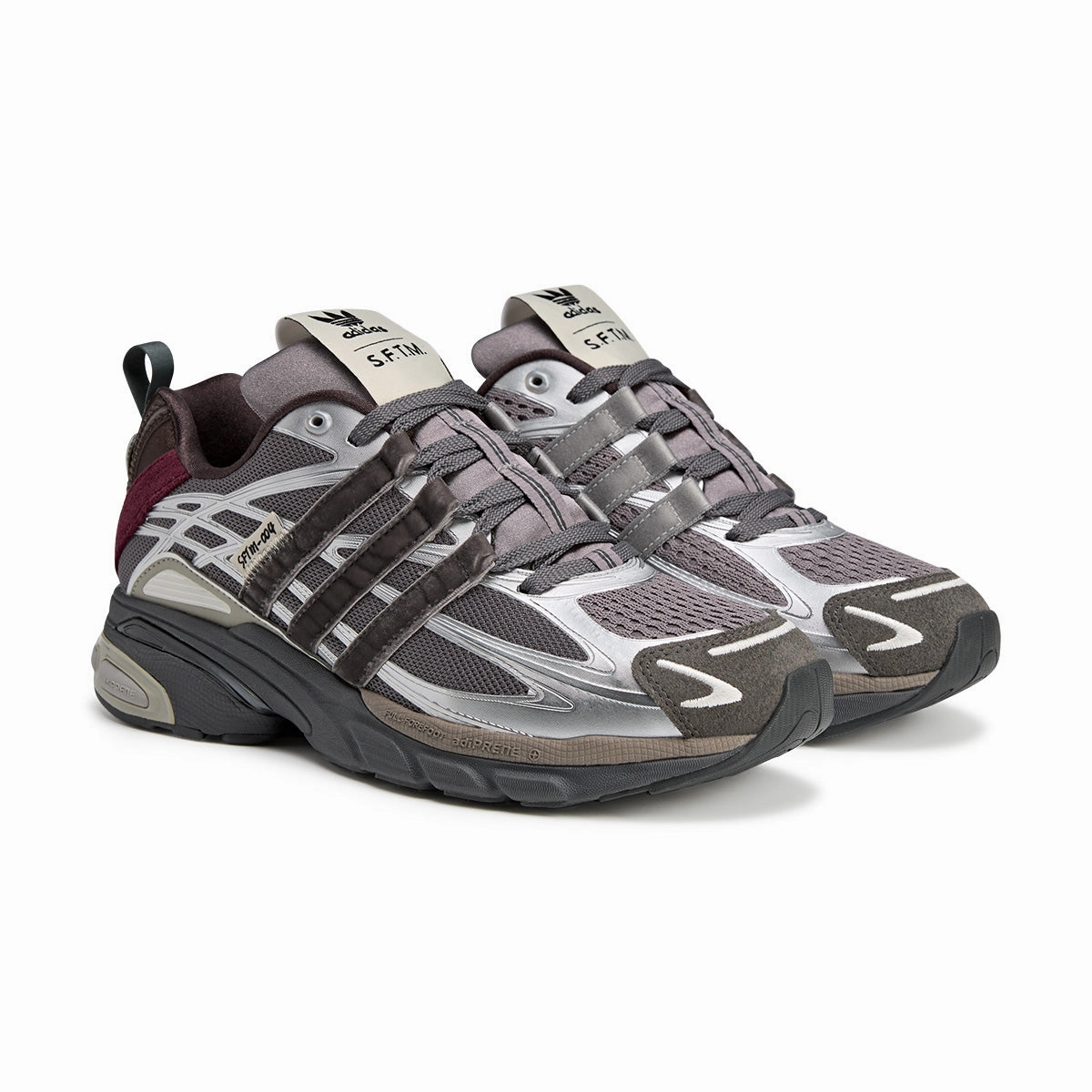 Soft Traction   Song For The Mute AdiStar Cushion 'Charcoal Silver'