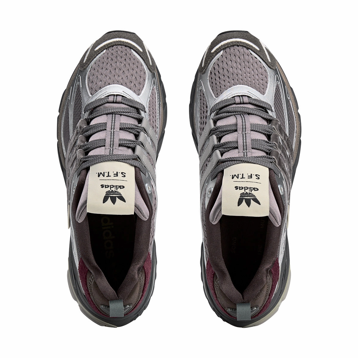 Soft Traction   Song For The Mute AdiStar Cushion 'Charcoal Silver'