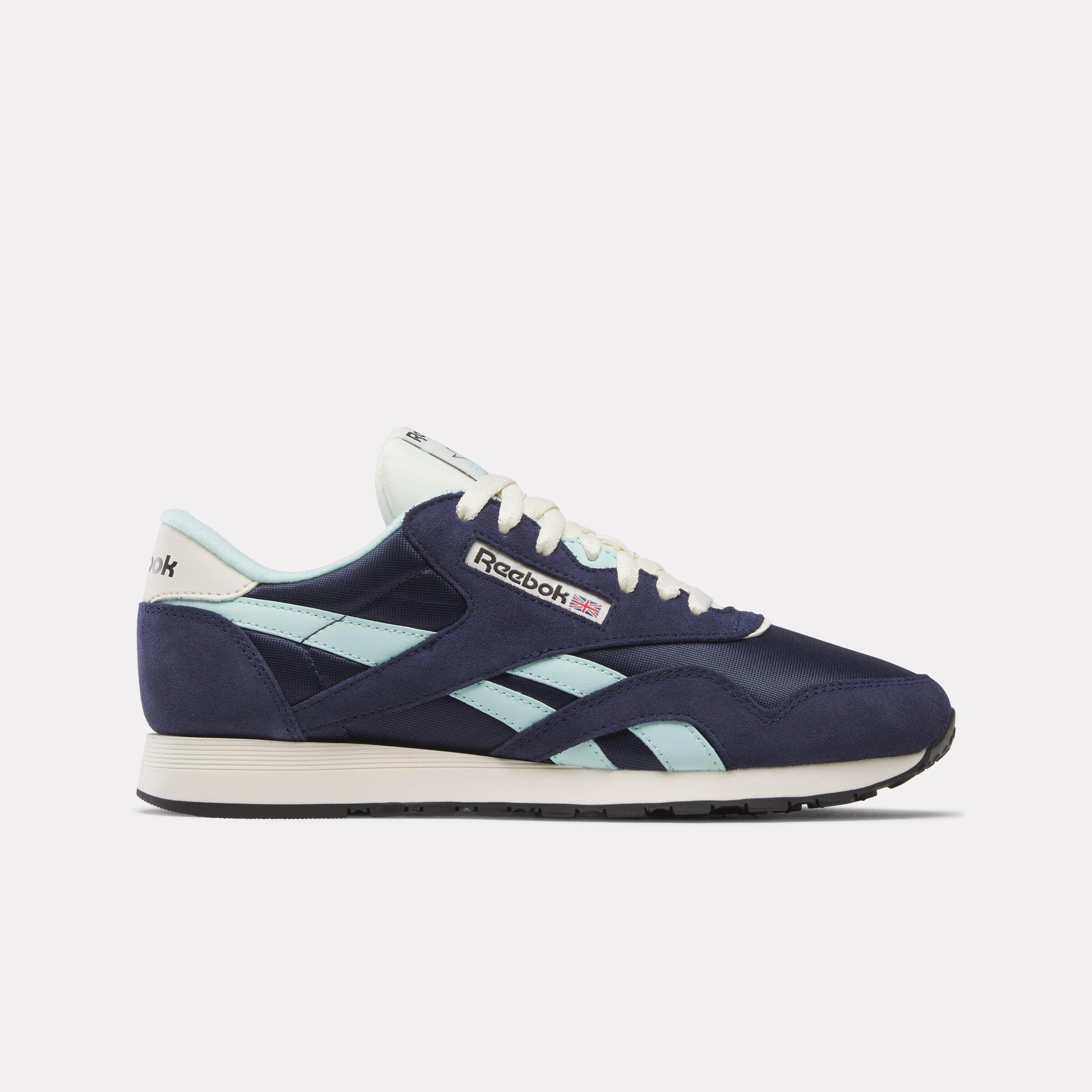 Reebok Footwear Men Classic Nylon Shoes VECTOR NAVY/GLITCH AQUA/VINTAG Ultra Hike Drawstring Lace