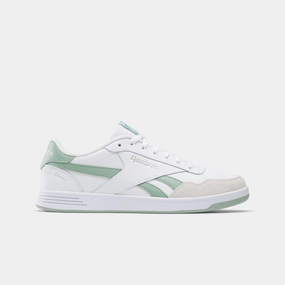 Reebok Footwear Men Court Advance Shoes FTWRWHITE/HYBRIDGREEN/BARELYGR Track Hike Bold Look